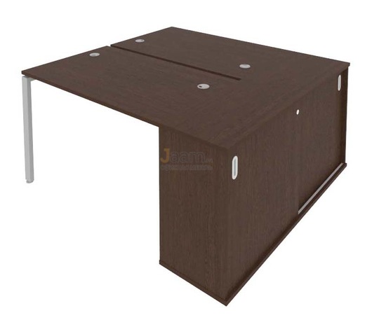 Мебель для персонала Рабочая станция с опорным шкафом-купе Б.РС-СШК-1.2