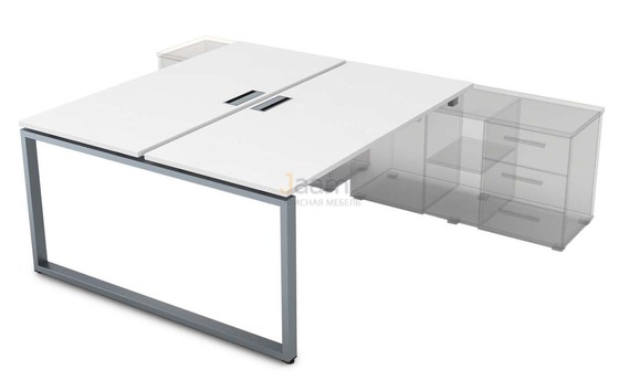 Мебель для персонала Бенч на 2 рабочих места СПБ-О.989