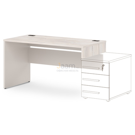 Мебель для персонала Стол письменный T-32пр