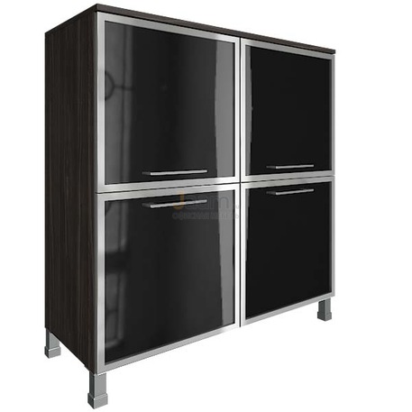 Кабинет руководителя Стеллаж квадратный LT-SD1.2R black