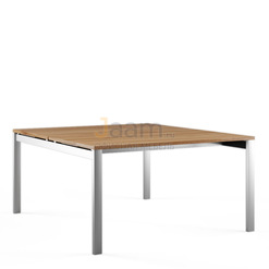 Мебель для персонала Рабочая станция на 2 стола зеркальная TES284186