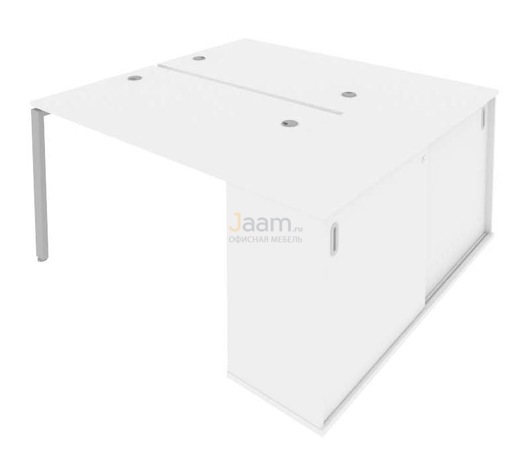 Мебель для персонала Рабочая станция с опорным шкафом-купе Б.РС-СШК-1.2