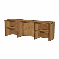 Мебель для персонала Полка настольная с задней стенкой ПФ006