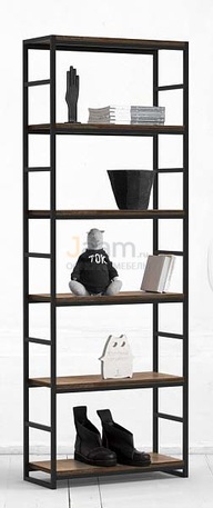 Мебель для персонала Стеллаж низкий с гор.орг. METALFRAME 2