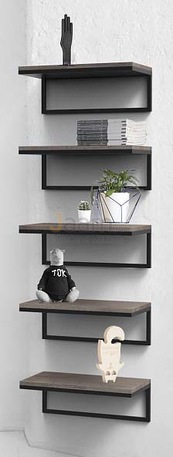 Мебель для персонала Стеллаж высокий из полок METALFRAME OAK