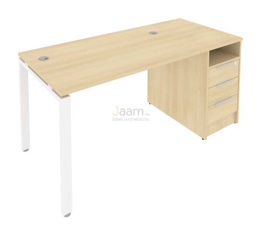 Мебель для персонала Рабочая станция с опорной тумбой Б.РС-СТП -1.2