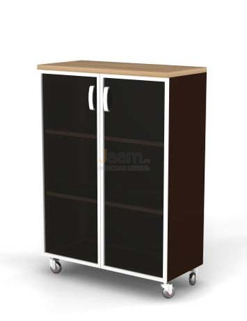 Мебель для персонала Шкаф стеклянные двери BR82.0349
