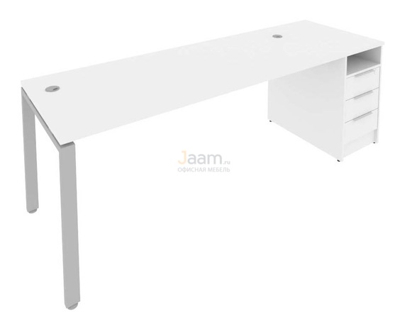 Мебель для персонала Рабочая станция с опорной тумбой Б.РС-СТП -1.5