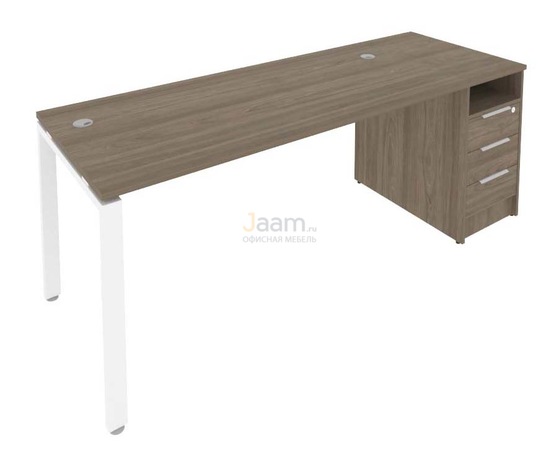 Мебель для персонала Рабочая станция с опорной тумбой Б.РС-СТП -1.4